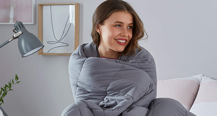 Image link to 'Do Weighted Blankets Work?' advice page