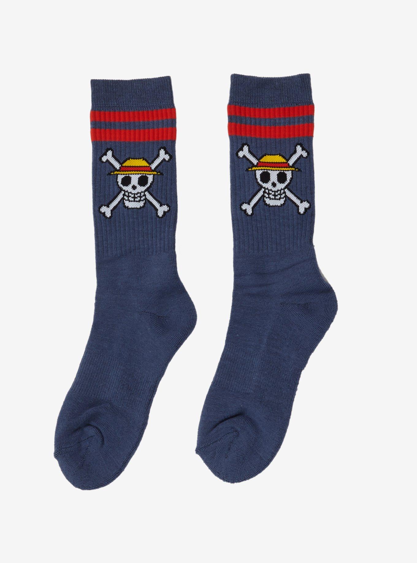 One Piece Straw Hat Crew Socks, , hi-res