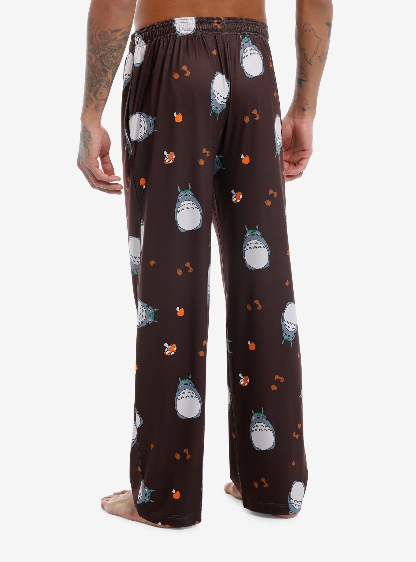 Studio Ghibli® My Neighbor Totoro Mushrooms & Acorns Pajama Pants, , hi-res