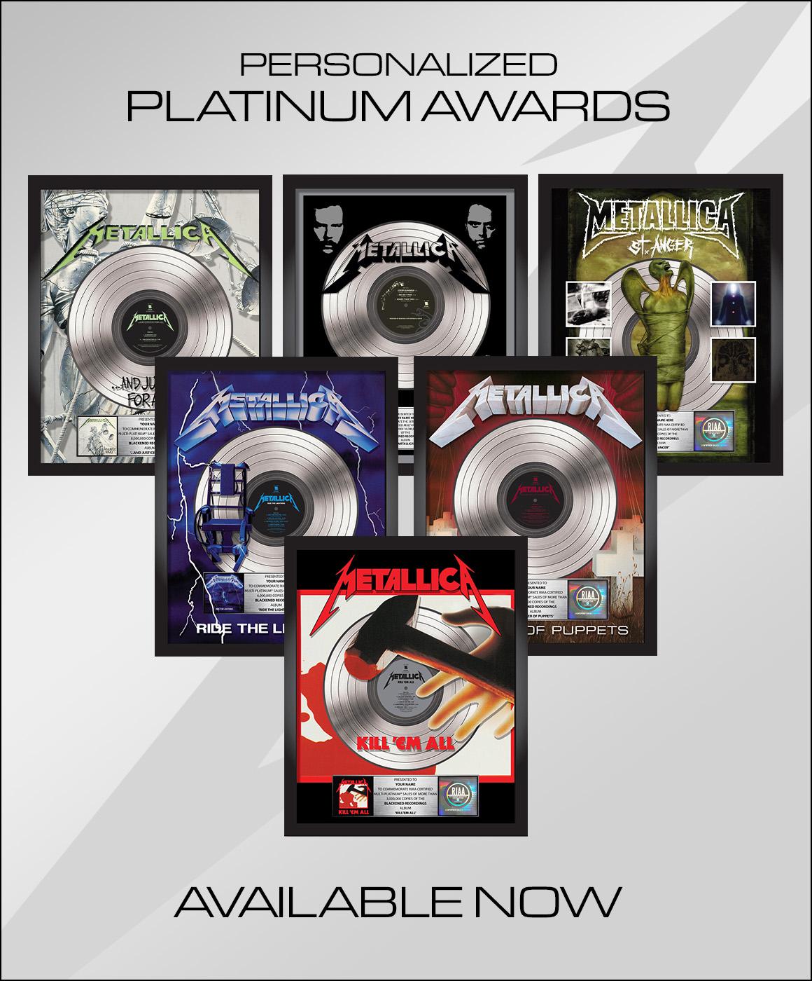 Personalized Platinum Awards