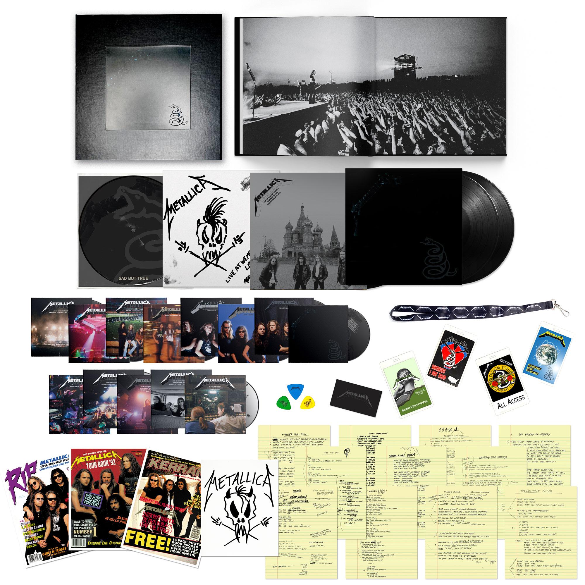 Metallica (Remastered Deluxe Box Set) Album Cover