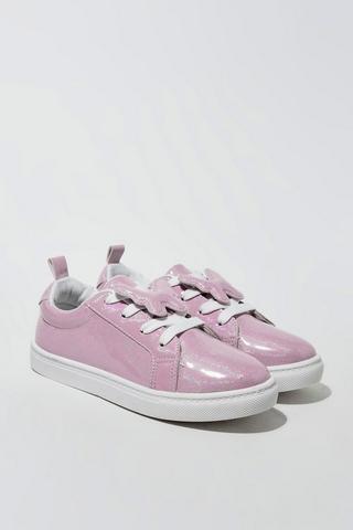 Butterfly Lace-Up Sneaker