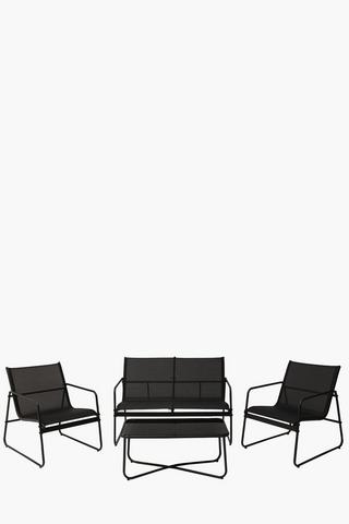 4 Piece Metal Seating Set
