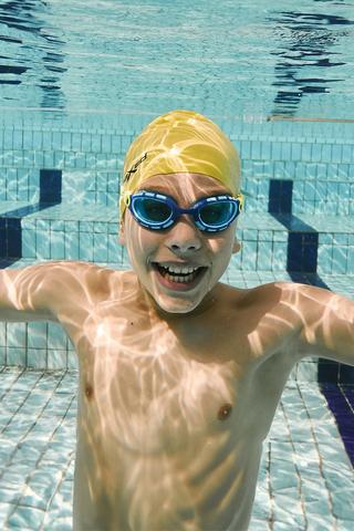 Gold Junior Swimming Goggles