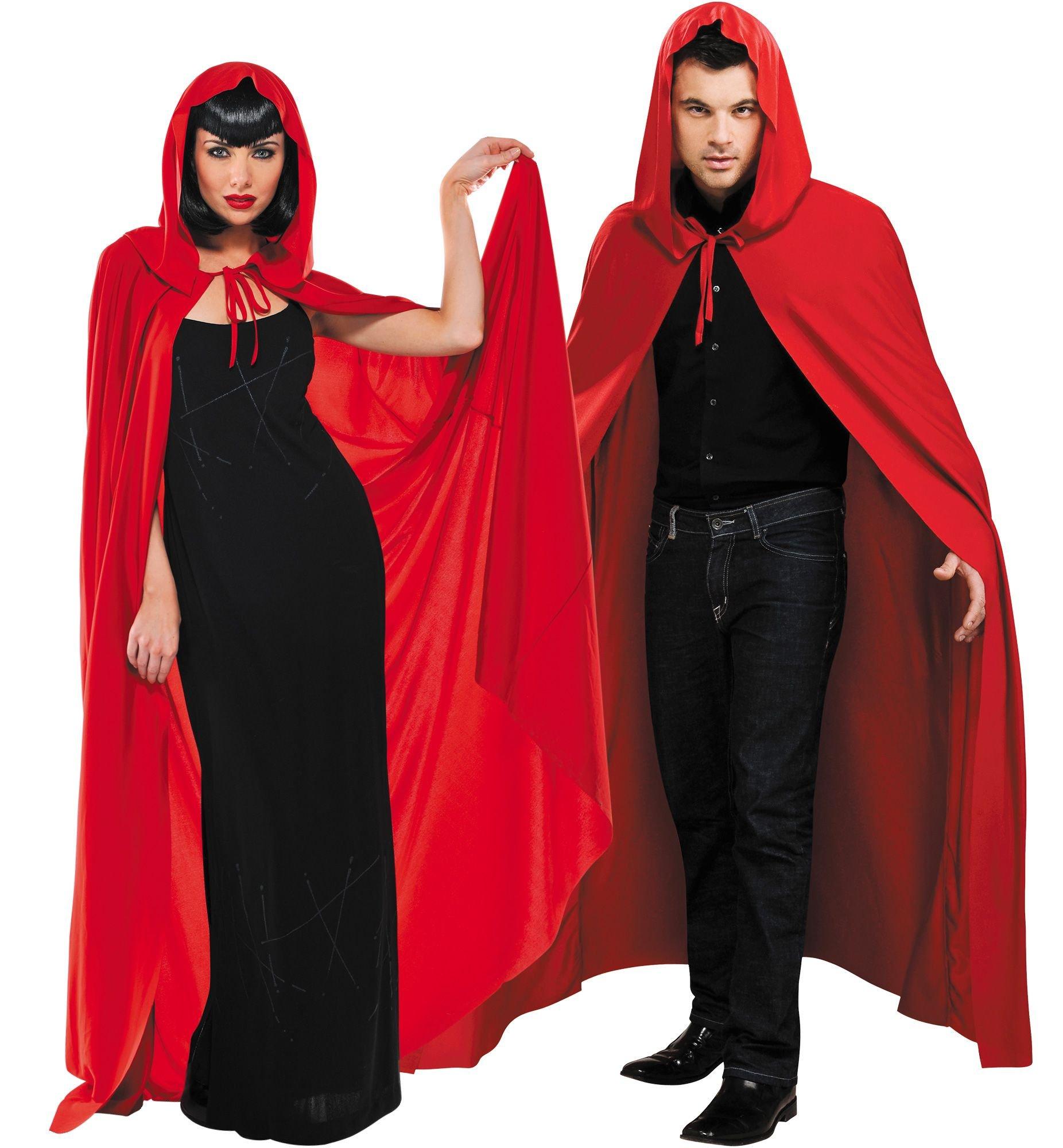 Adult Red Hooded Cape