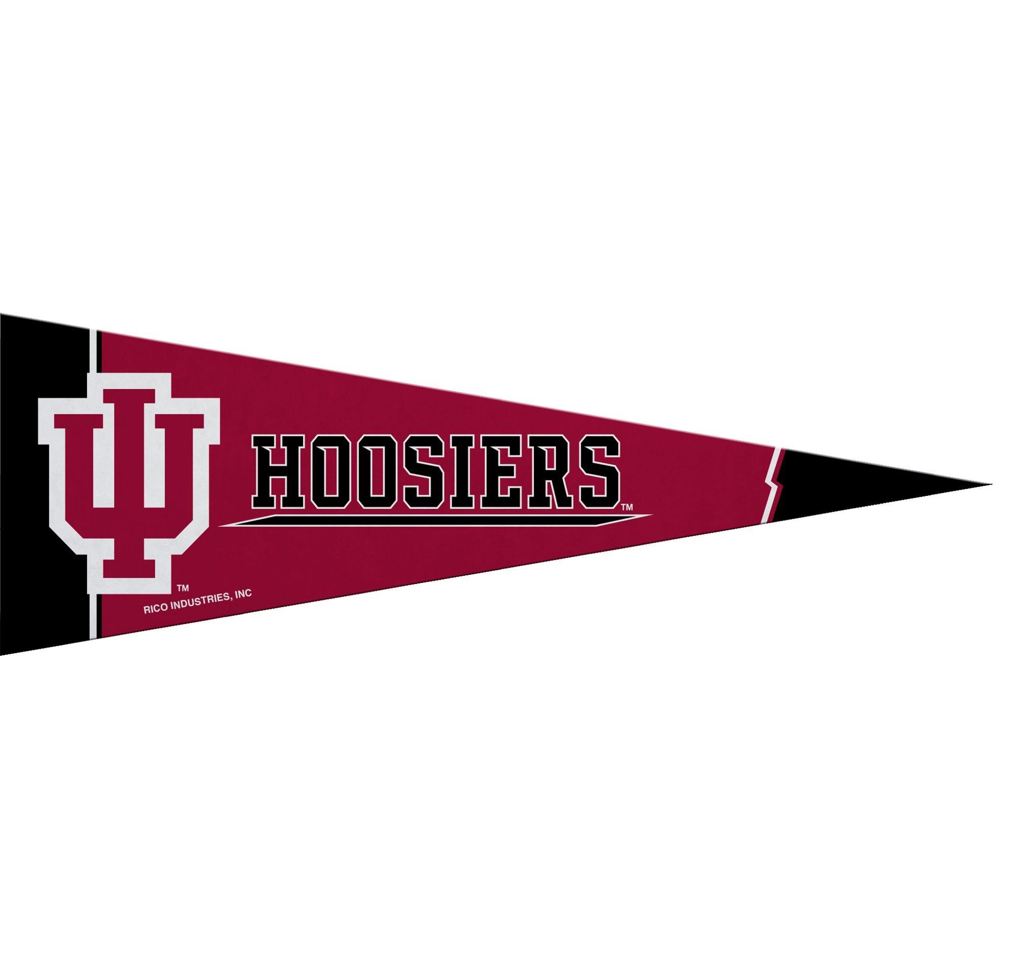 Small Indiana Hoosiers Pennant Flag