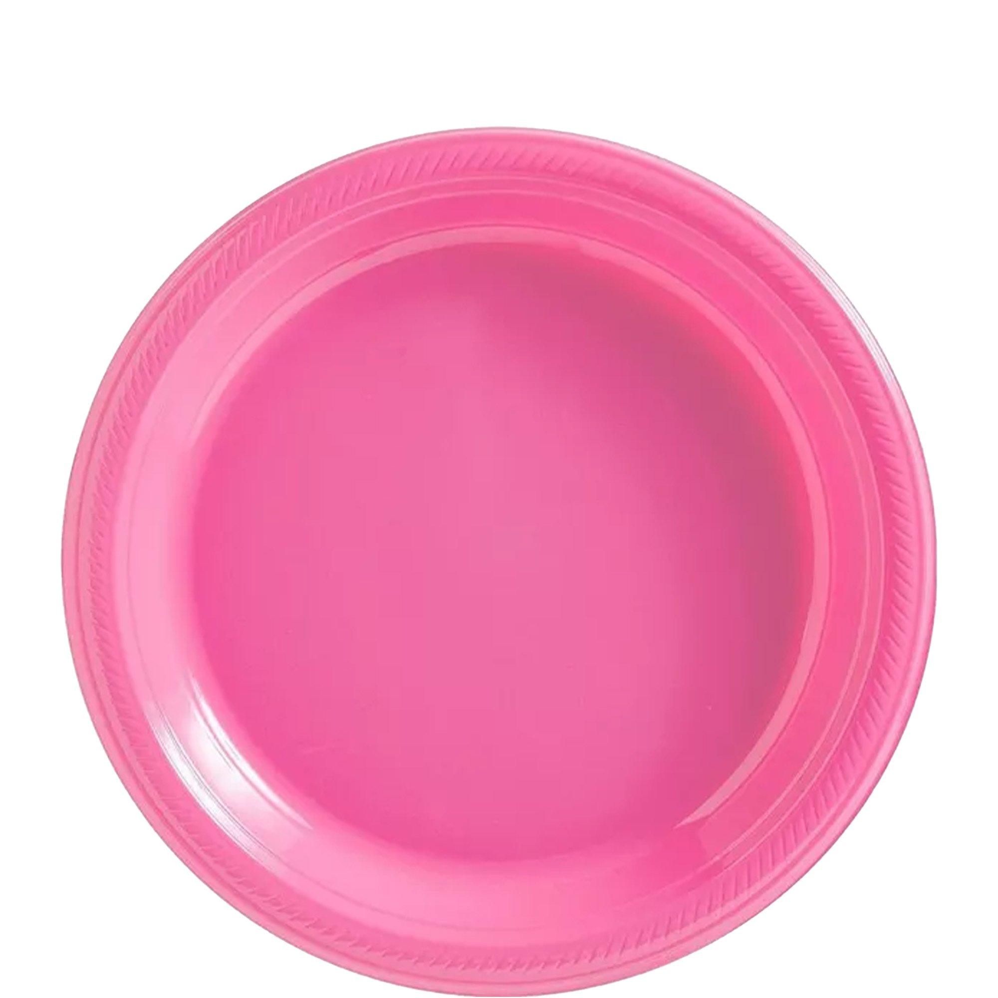 Plastic Dessert Plates, 7in