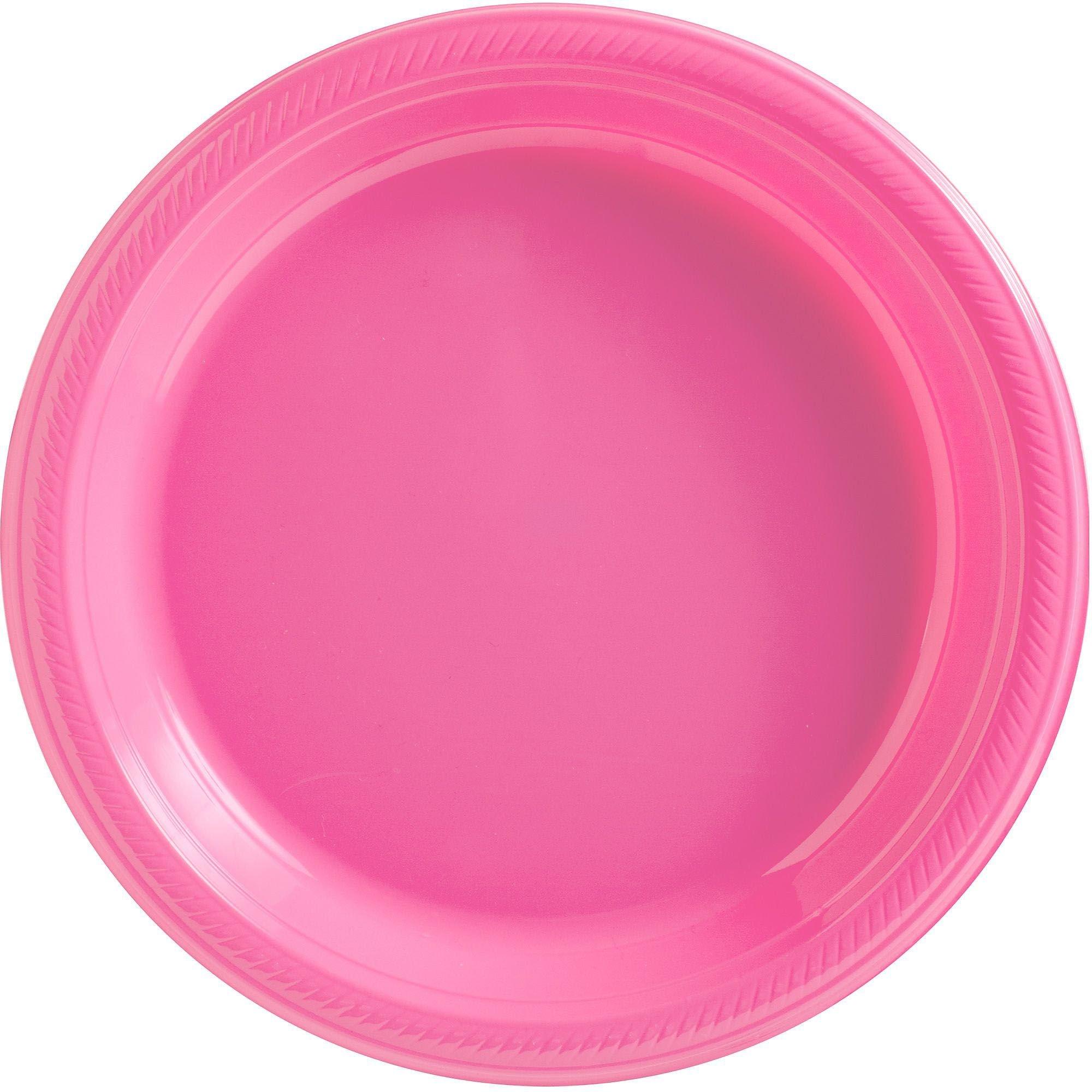 Plastic Dinner Plates, 10.25in