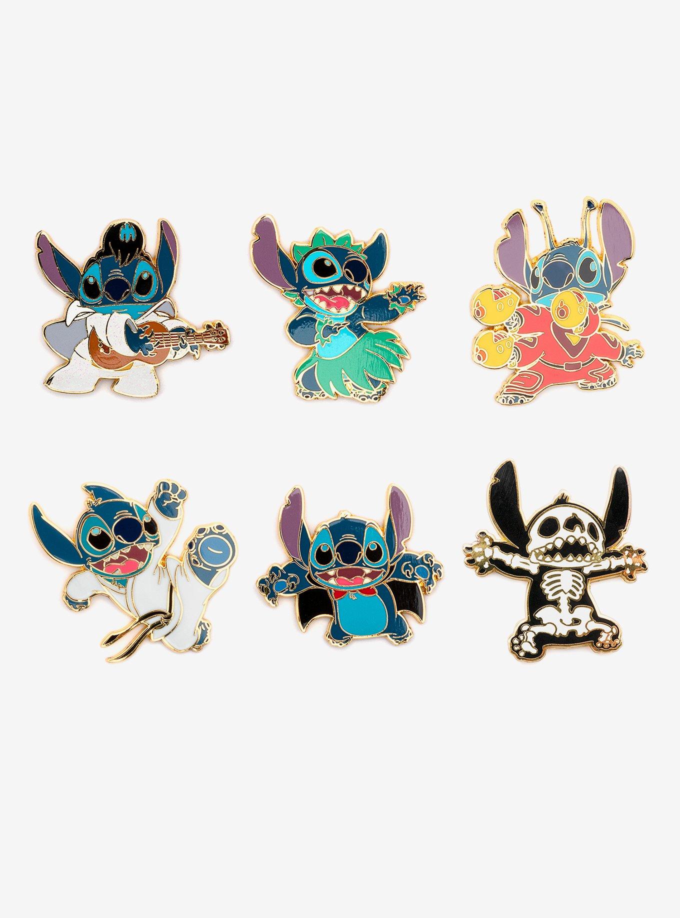 Loungefly Disney Lilo & Stitch Stitch Costumes Blind Box Enamel Pin, , hi-res