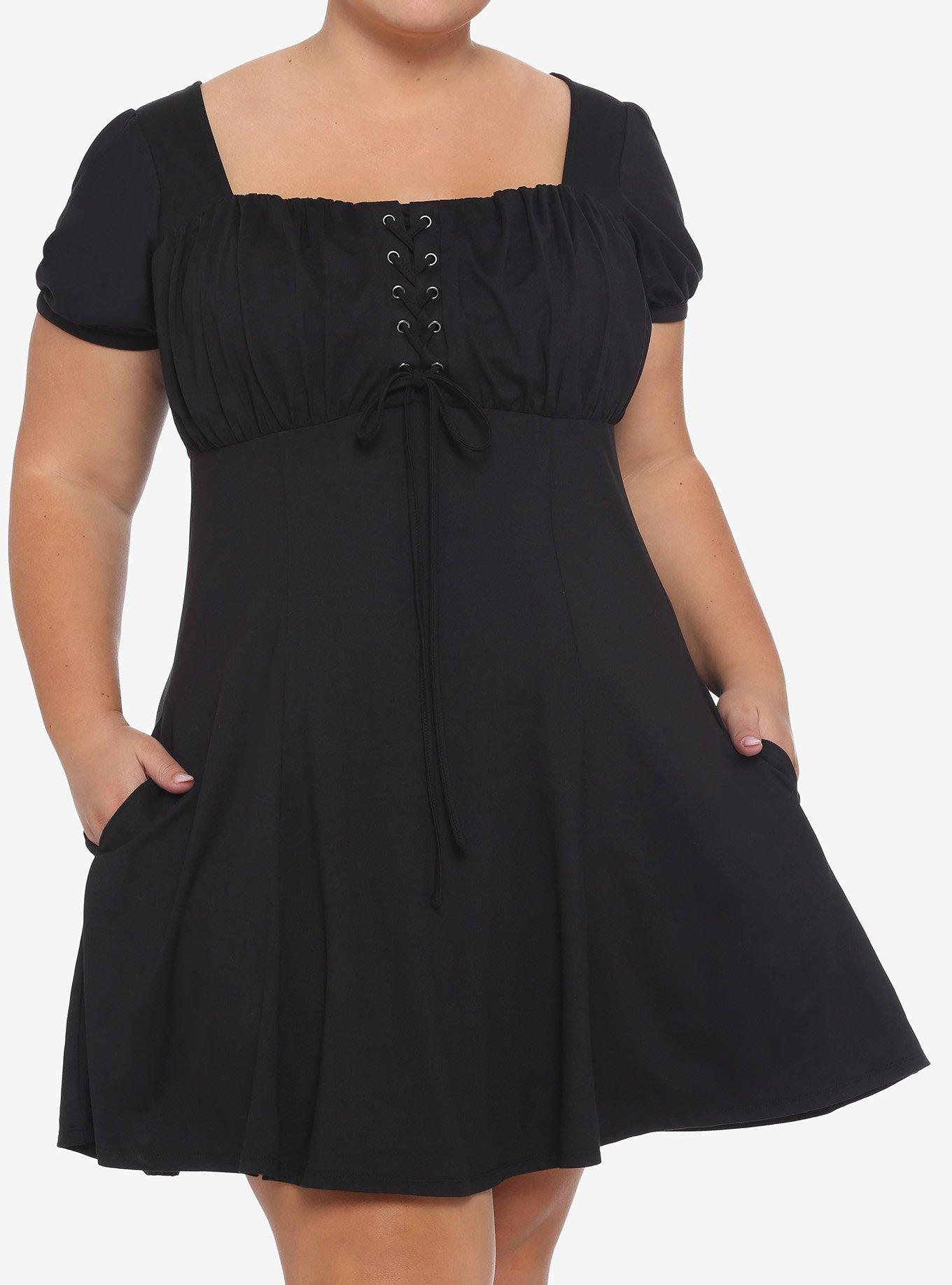 Black Empire Dress Plus Size