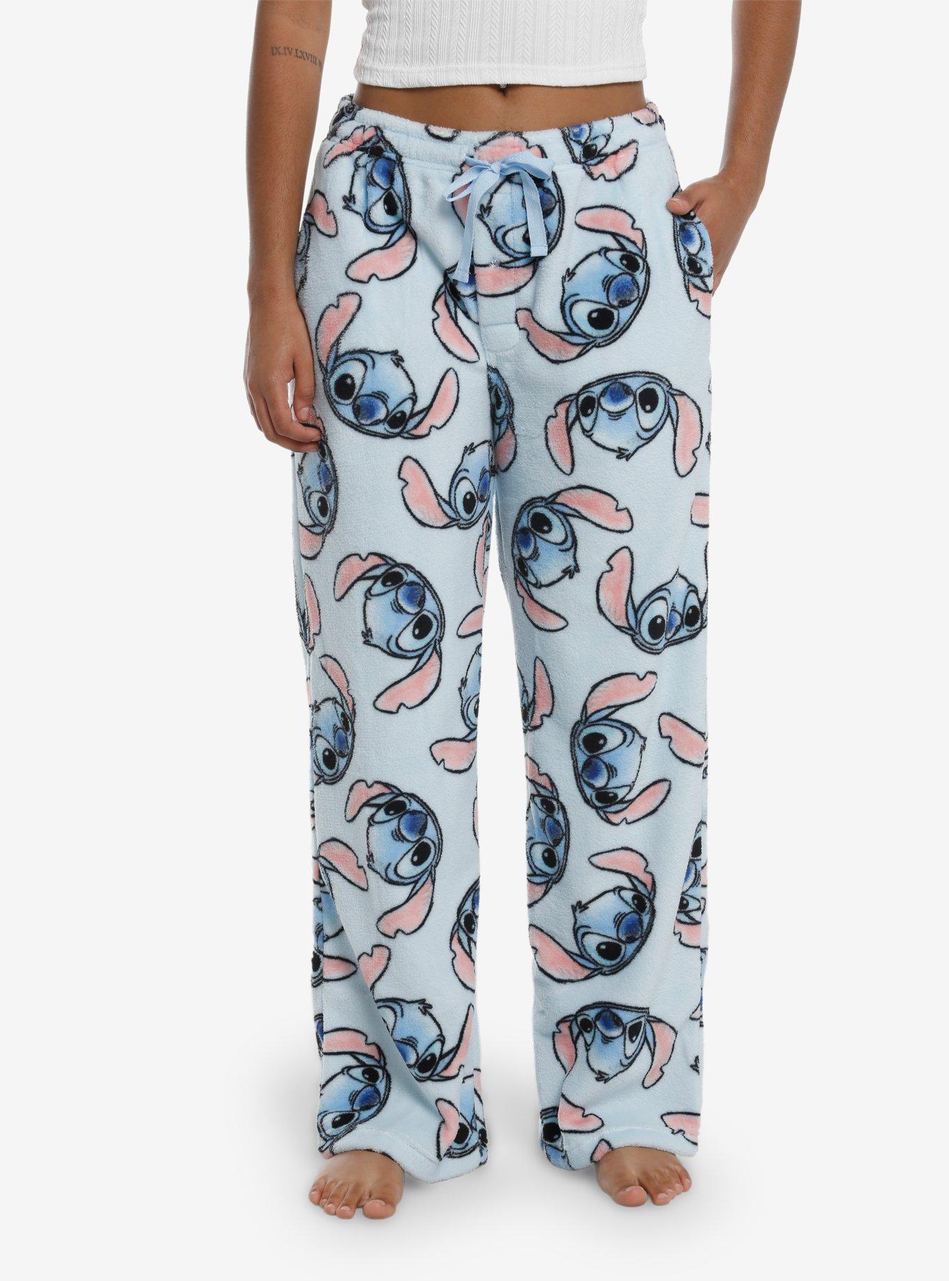 Disney Lilo & Stitch Face Pajama Pants, , hi-res