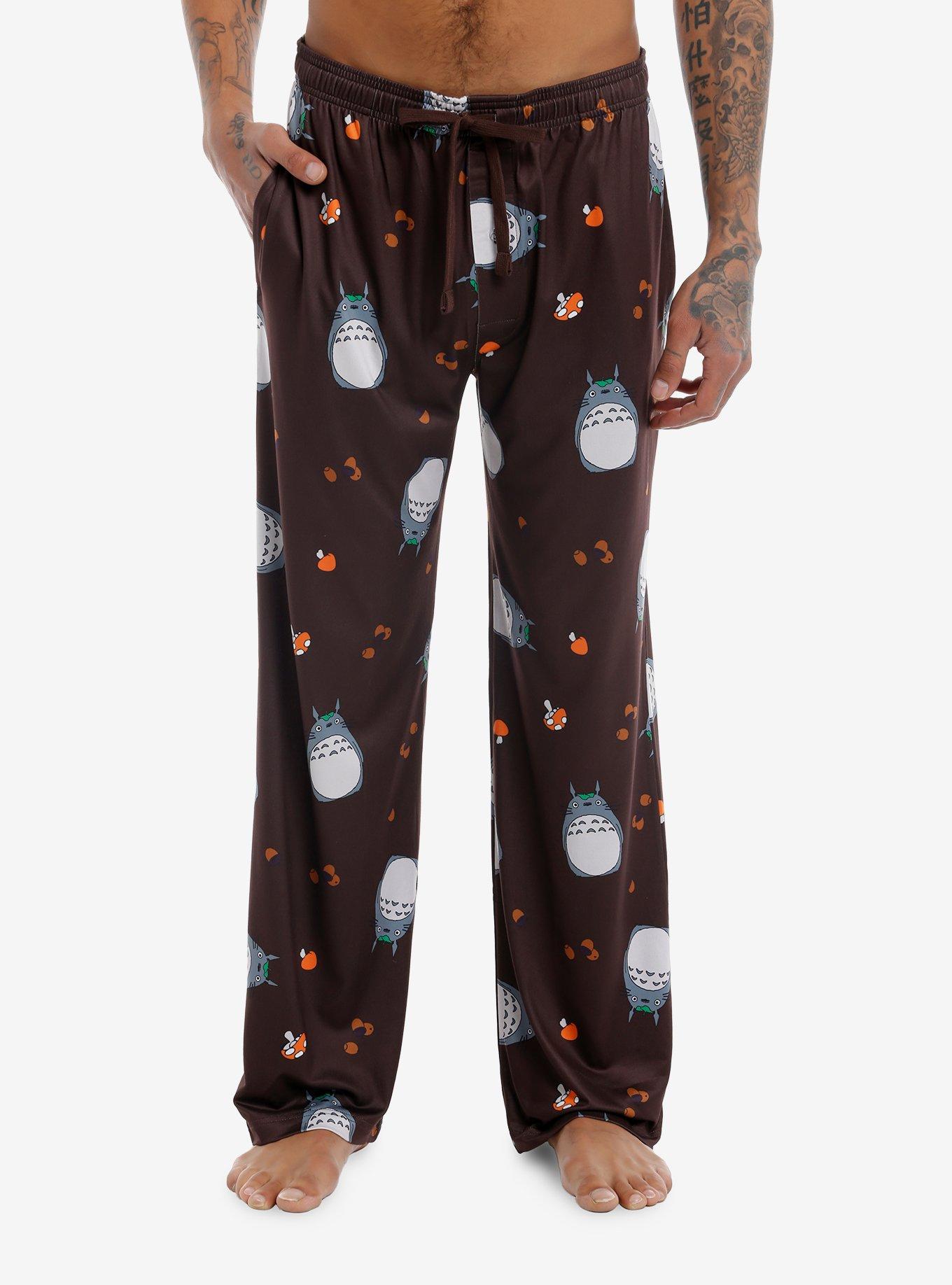 Studio Ghibli® My Neighbor Totoro Mushrooms & Acorns Pajama Pants, , hi-res