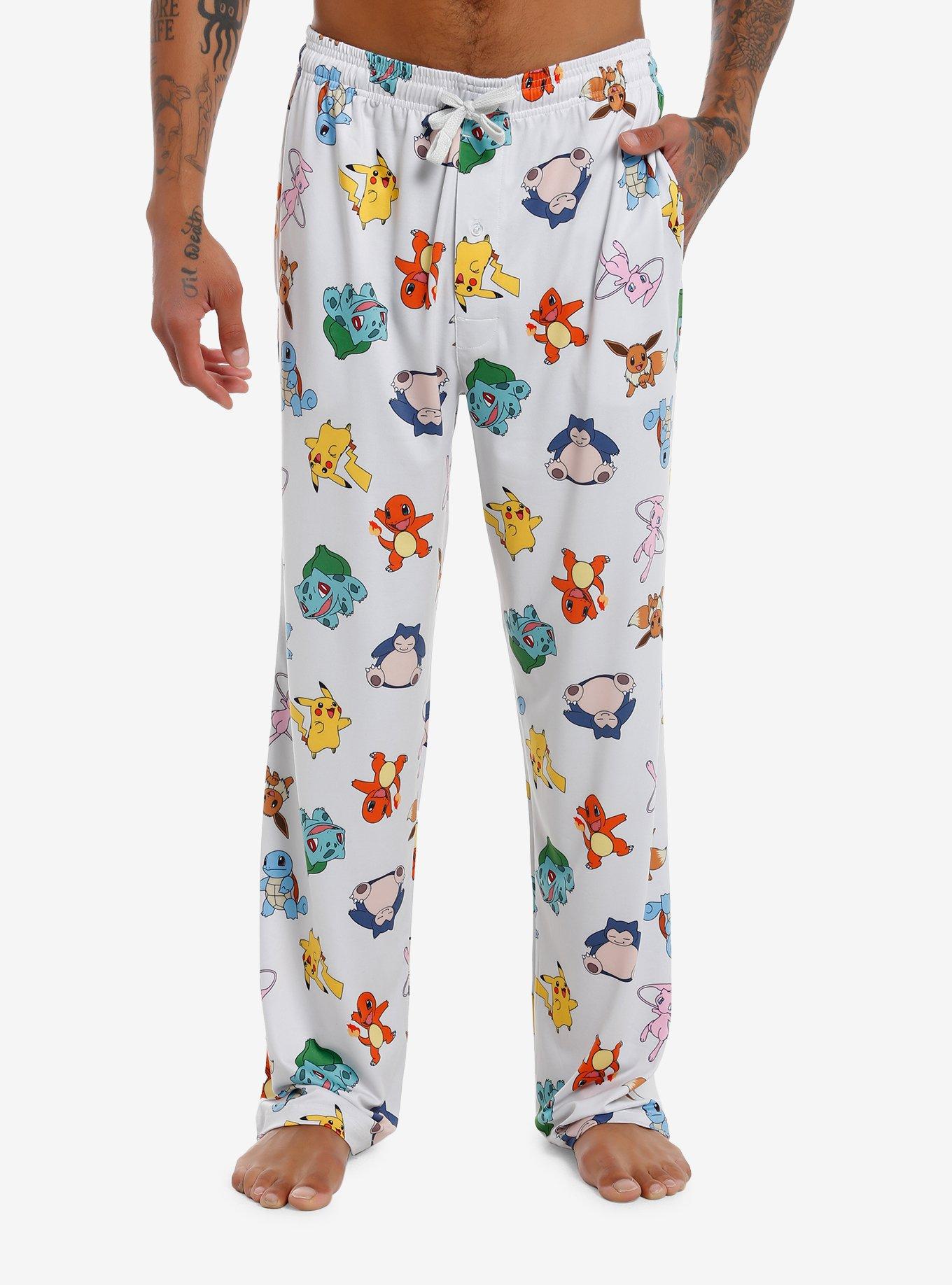 Pokemon Kanto Region Pajama Pants, , hi-res