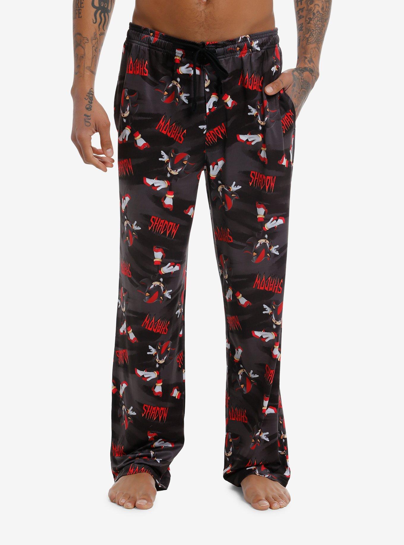 Sonic The Hedgehog Shadow Allover Print Pajama Pants, , hi-res