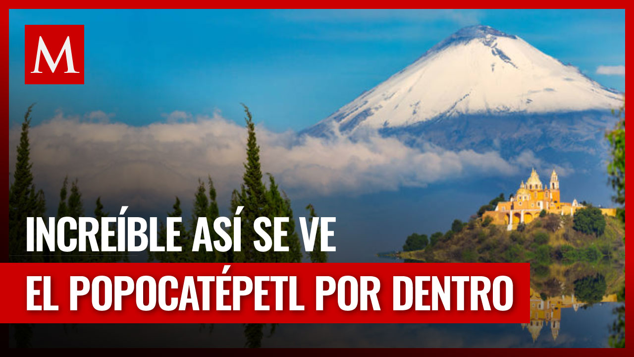 UNAM logra las primeras imágenes del  volcán Popocatépetl por dentro