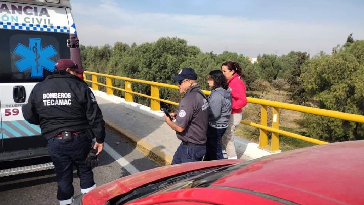 El cuerpo de emergencias atendió a la joven para garantizar su bienestar físico y emocional. Foto: (Especial)