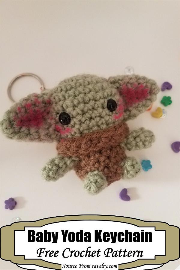 Baby Yoda Keychain