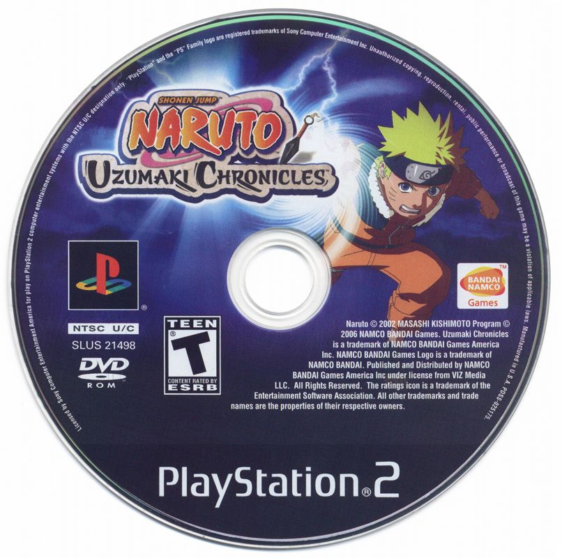 Media for Naruto: Uzumaki Chronicles (PlayStation 2)