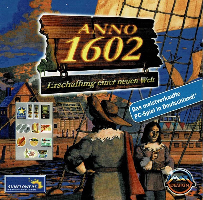 Anno 1602: Creation of a New World cover or packaging material - MobyGames