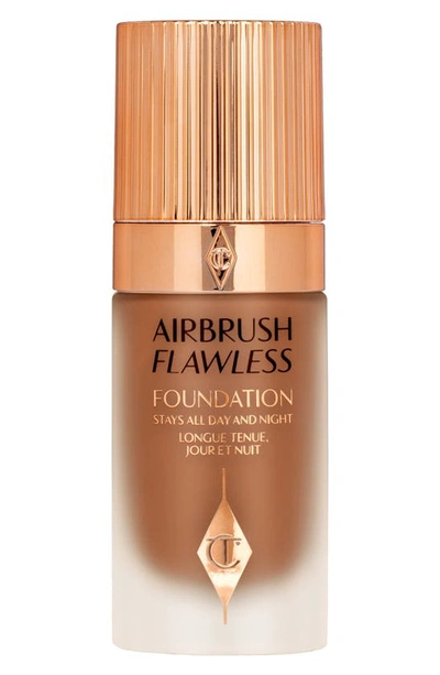 Charlotte Tilbury Airbrush Flawless Longwear Foundation 14 Neutral In Neutral (deep With Neutral Undertones)