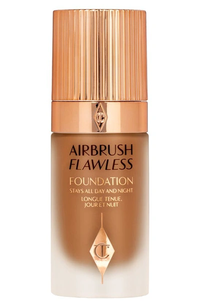 Charlotte Tilbury Airbrush Flawless Longwear Foundation 13 Cool In Cool (deep Tan With Deep Red Undertones)