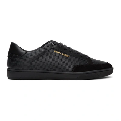 Saint Laurent Black Court Classic Sl10 Sneakers