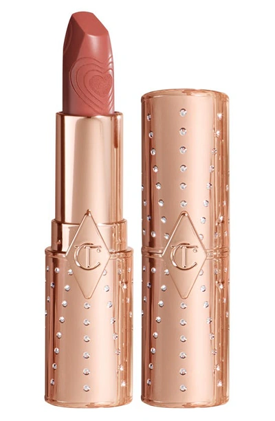 Charlotte Tilbury K. I.s. S.i. N.g Lipstick Nude Romance 0.12 oz/ 3.5g