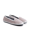 SIOLA TEEN SLIP-ON VELVET LOAFERS