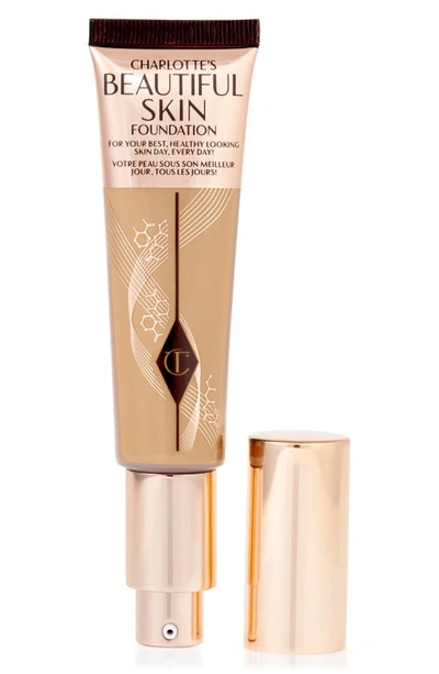 Charlotte Tilbury Beautiful Skin Medium Coverage Liquid Foundation With Hyaluronic Acid 6 Neutral 1 oz/ 30 ml In Tan