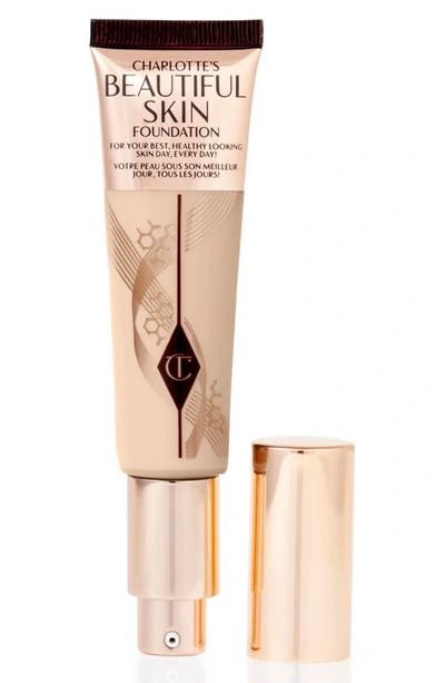 Charlotte Tilbury Beautiful Skin Medium Coverage Liquid Foundation With Hyaluronic Acid 3 Neutral 1 oz/ 30 ml In Nude