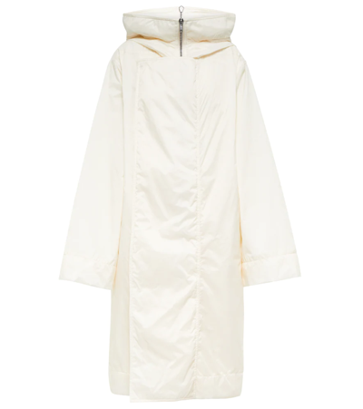 Rick Owens Drkshdw Sisyparka Nylon Coat In Natural