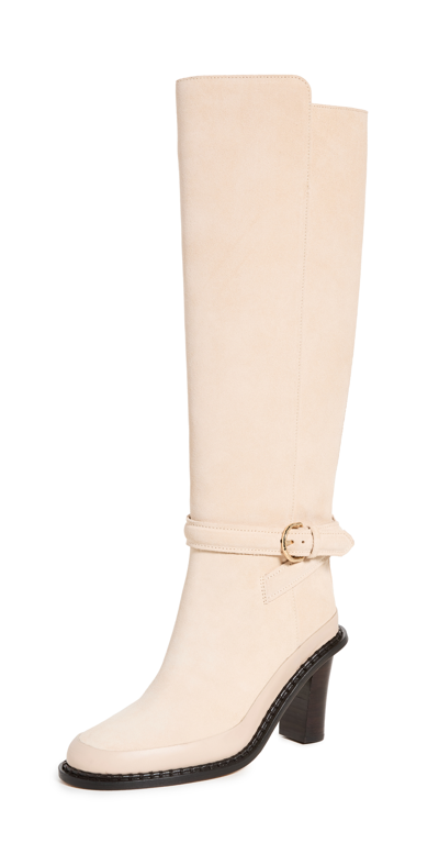 Ulla Johnson Devon Knee High Boots In Powder