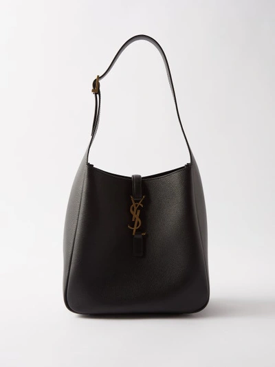 Saint Laurent Le 5 À 7 Supple Small Leather Shoulder Bag In Neutrals