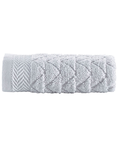 Brooks Brothers Herringbone Wash Towels In Silver