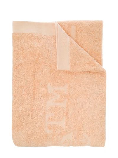 Off-white Bookish Shower Towel Powder No Color In Orange