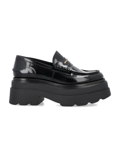 Alexander Wang Carter Platform Loafer In Black