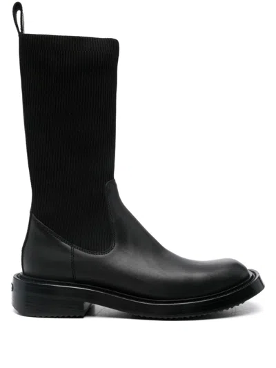 Alexander Wang Detroit Sock Boot In Black