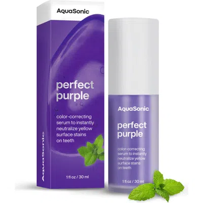 Aquasonic Purple Toothpaste Duo In Mint