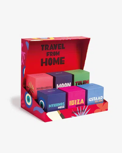 Assouline Travel From Home Scented Candle Set In Neutrals