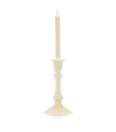 Baccarat Harcourt Candlestick Candle In Ivory