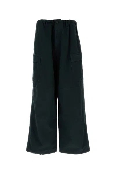 Balenciaga Large Cargo Pants-m Nd  Male In Navy Blue