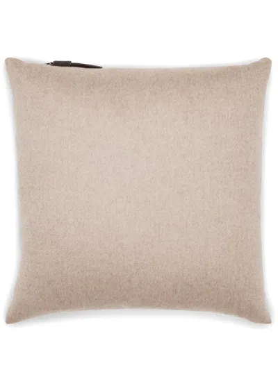 Brunello Cucinelli Cashmere Pillow In Neutrals