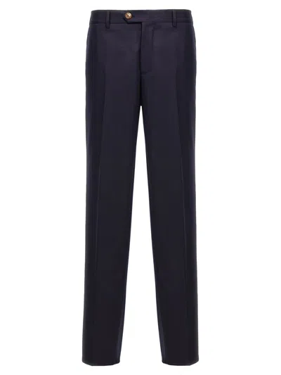 Brunello Cucinelli Trousers In Dark Blue