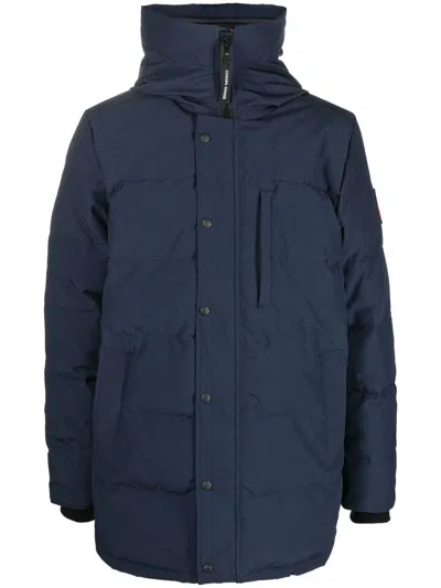 Canada Goose Carson Puffer Coat In Blue