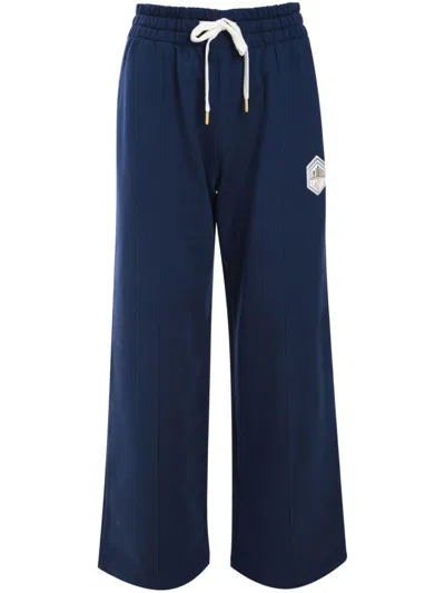 Casablanca Temple Track Pants In Blue