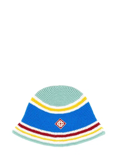 Casablanca Beanie Hat In Blue