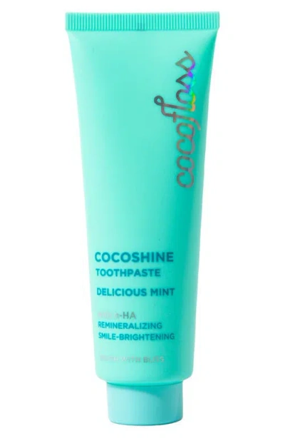 Cocofloss Cocoshine Whitening Toothpaste In Delicious Mint