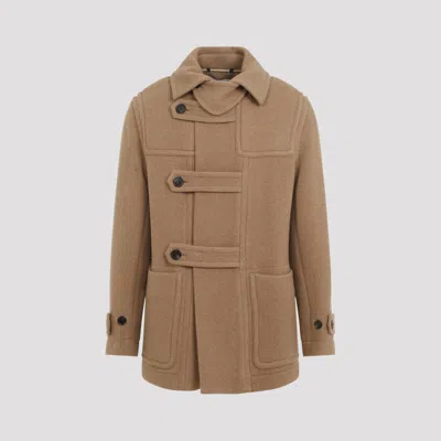 Dries Van Noten Ranner Coat In Brown