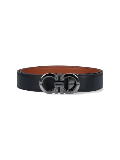 Ferragamo Belt In Black