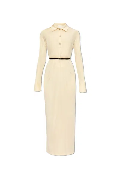 Givenchy Belted Maxi Dress In White